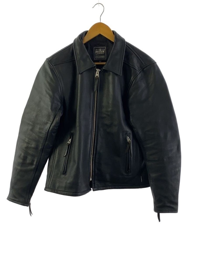 Kadoya Leather Jacket Blouson/Ll/Cowhide/Blk/Lkx Stl 263 3369