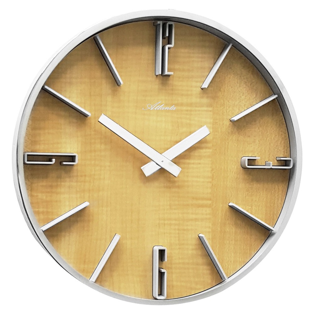Atlanta Wall Clock Alder 4426/30