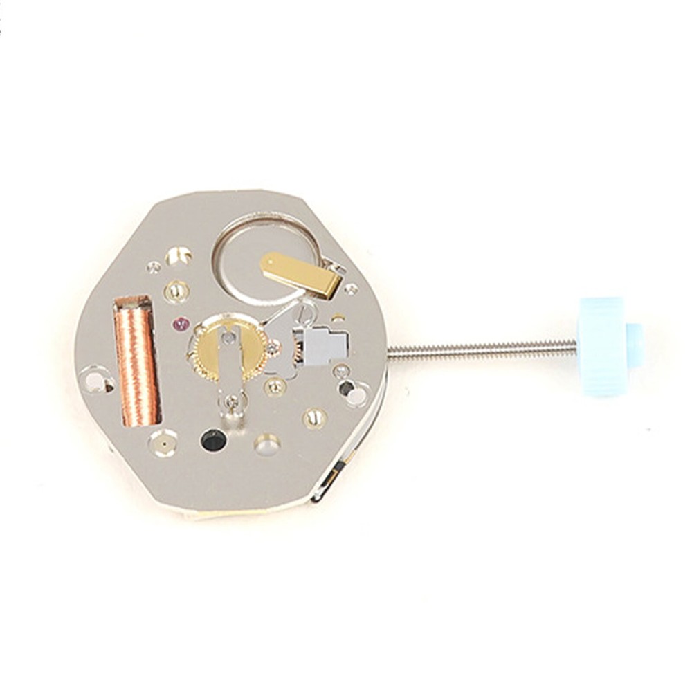 2.5mm Thickness Genuine Quartz Watch Movement W/ Stem Replacement For Ronda 762