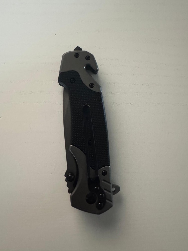 Amazing Quality Tactical Spring Assisted Folding Pocket Knife Open Blade EDC