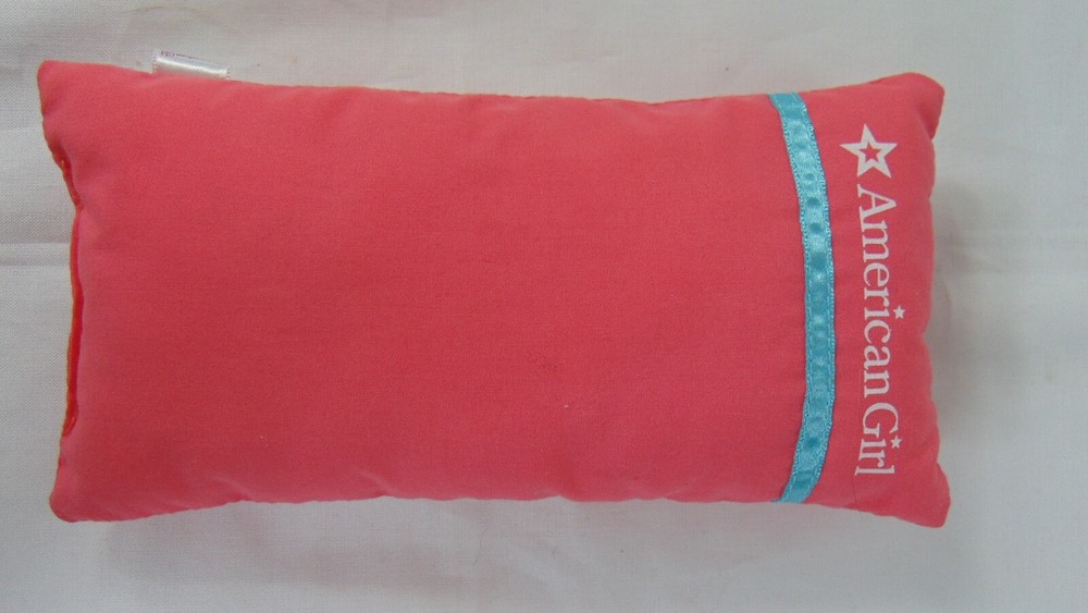 RARE 2015 American Girl Doll Pink Pillow Bedding Replacement Accessory