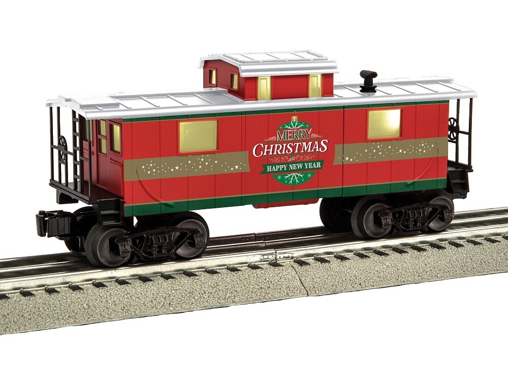 Lionel 2428470 Christmas NE5 Caboose HO Scale Model Train