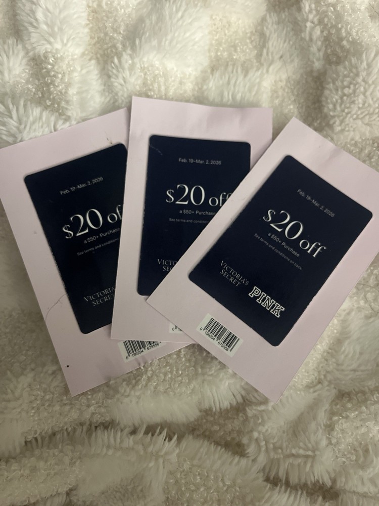 Victoria's Secret $20 Off Coupon Expiring March 2026 US-Nationwide-image