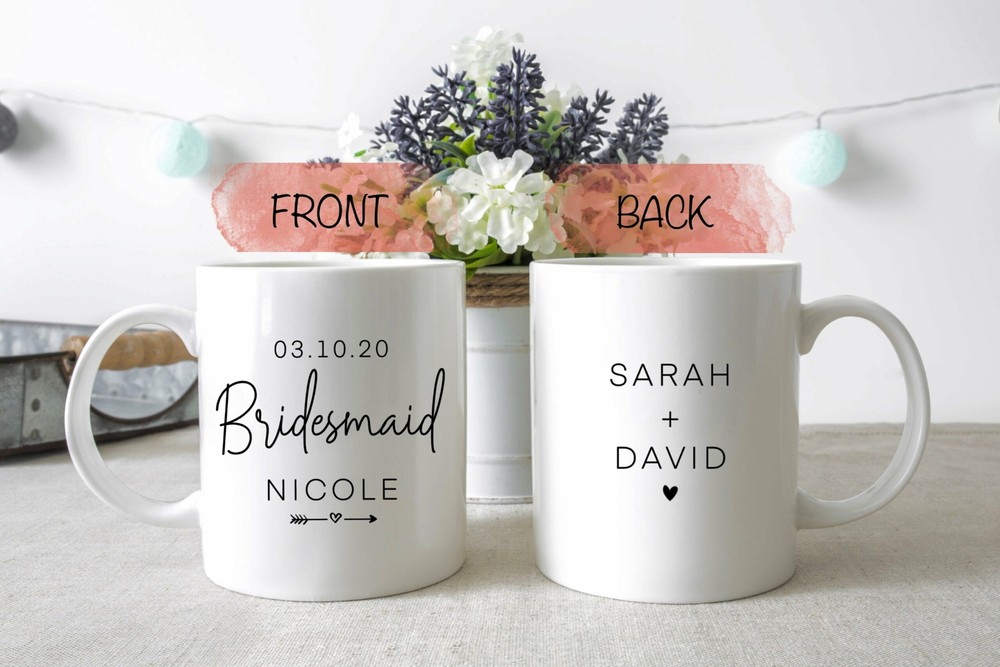 Bridesmaids Gift Mug Proposal Gift Engagement Gift For Bride Bride Gift Mug