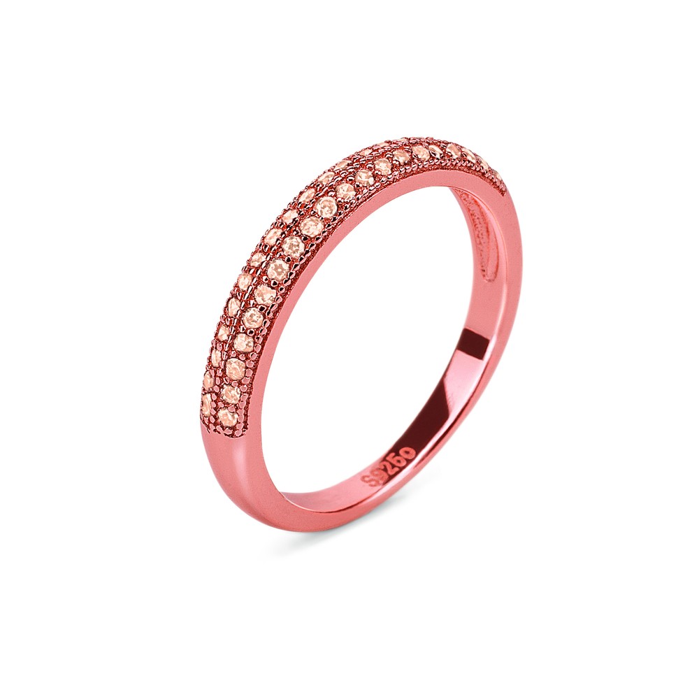 Folli Follie Elegant 3R16S040RS-52 Women's Fashion Ring