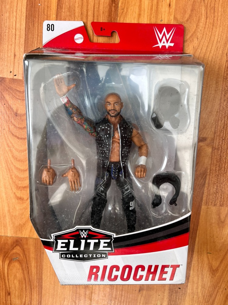 BNIB WWE RICOCHET MATTEL ELITE COLLECTION SERIES 80 WRESTLING ACTION FIGURE