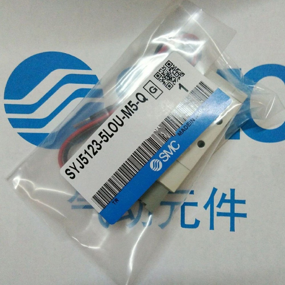 1 piece brand new smc sYJ5123-5LOU-M5-Q solenoid valve free ship #A6-37