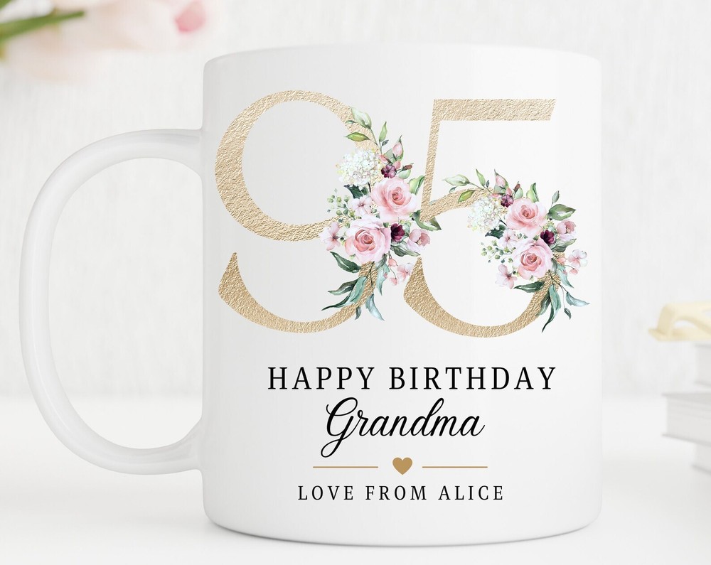 Personalized 95th Birthday Mug Personalized Age Mug Best Friend Gift