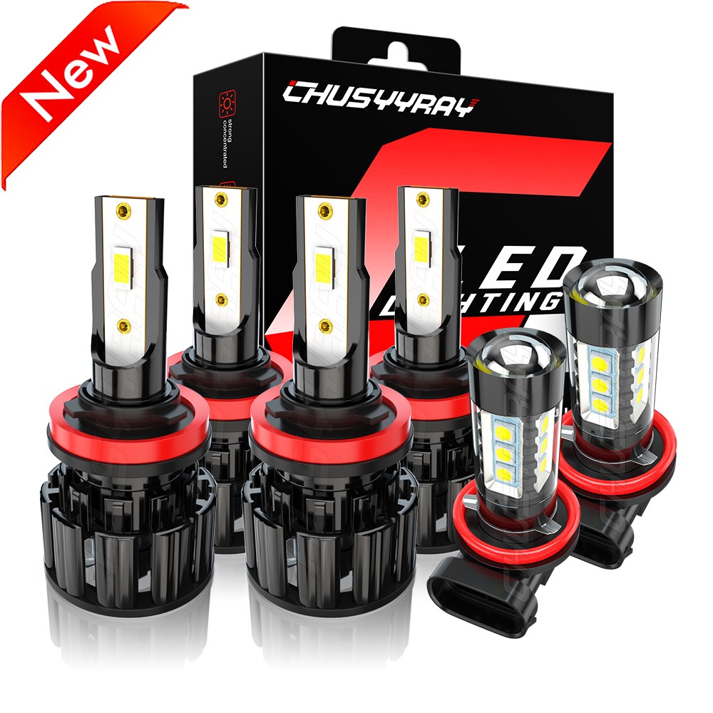 Para For Nissan Altima 2007-2018 Faros LED Hi/Lo+Combinación de luces antiniebla