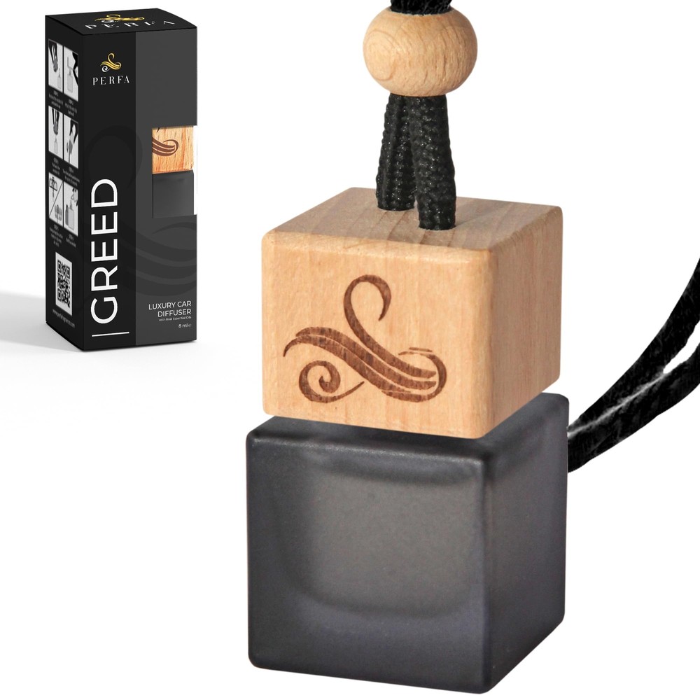 Greed Car Air Freshener for Men | Aventos Perfume Inspired Fragrances | Stron...