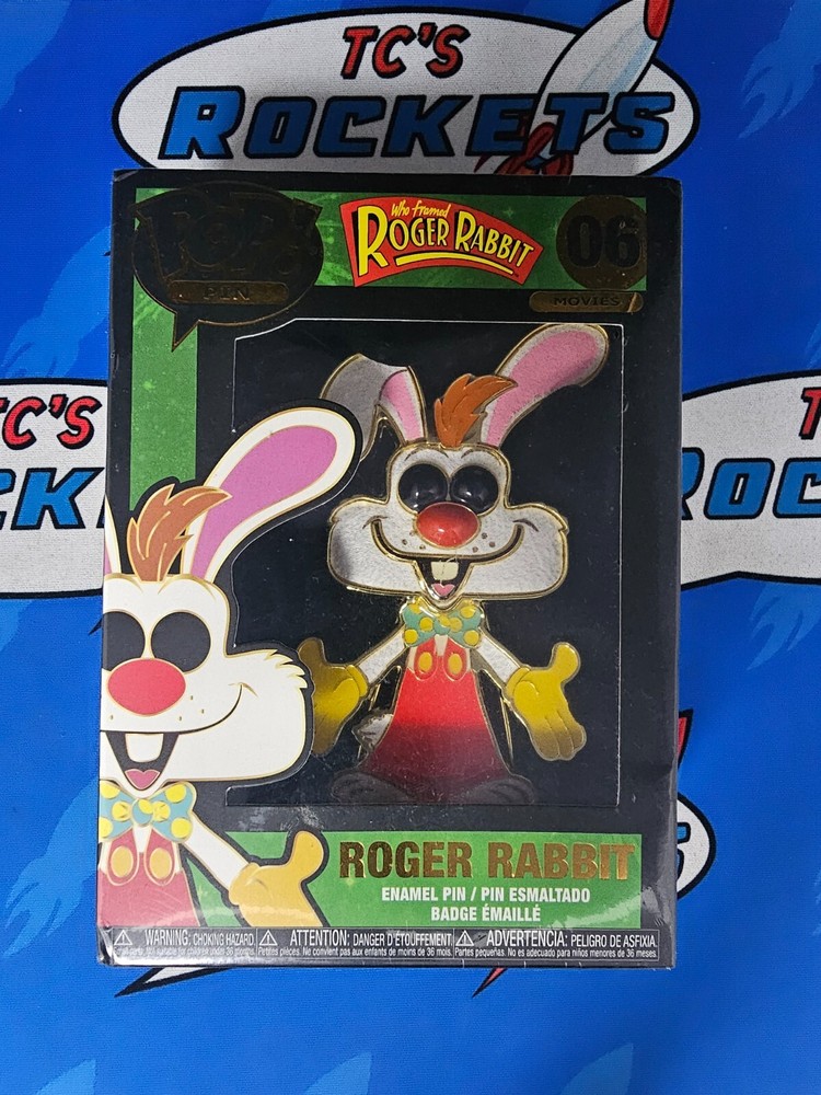 Funko POP Pin Who Framed Roger Rabbit Eddie Valiant Collectible
