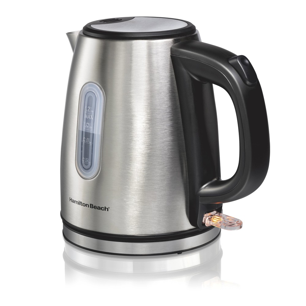 Hamilton Beach 1.2L Stainless Steel Electric Kettle 5 Cup Capacity 40852
