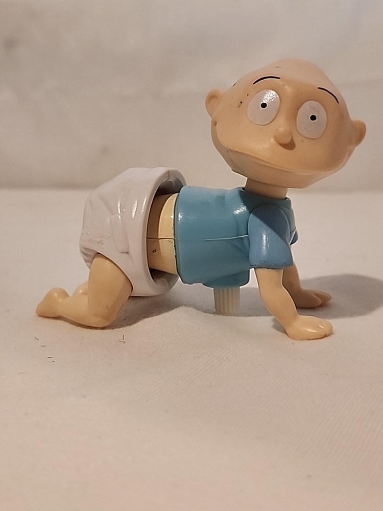 Rugrats 1998 Wind-Up Crawling Tommy Pickles Figure Burger King Toy