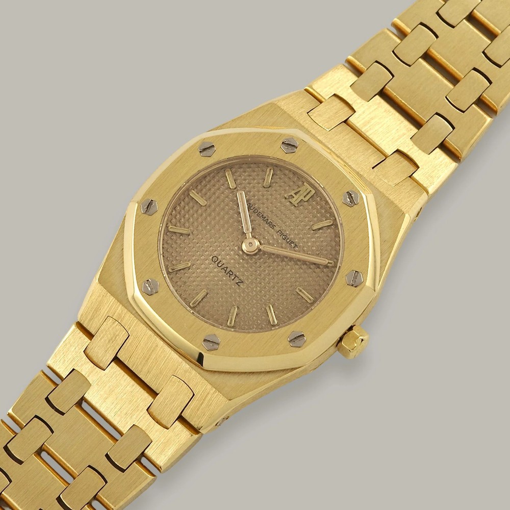 18K Audemars Piguet Ladies Mini Royal Oak 26mm Watch