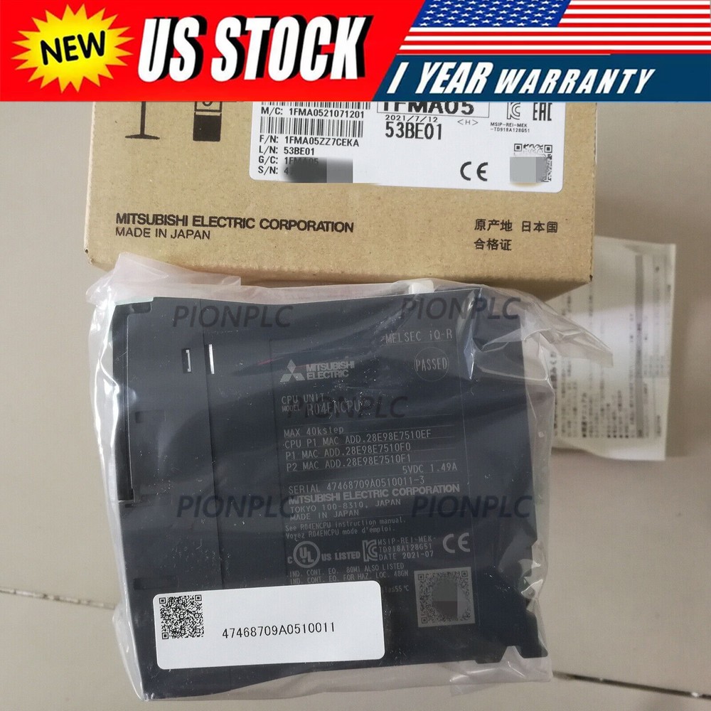 1PC NEW MITSUBISHI RO4ENCPU R04ENCPU CPU UNIT Free Shipping
