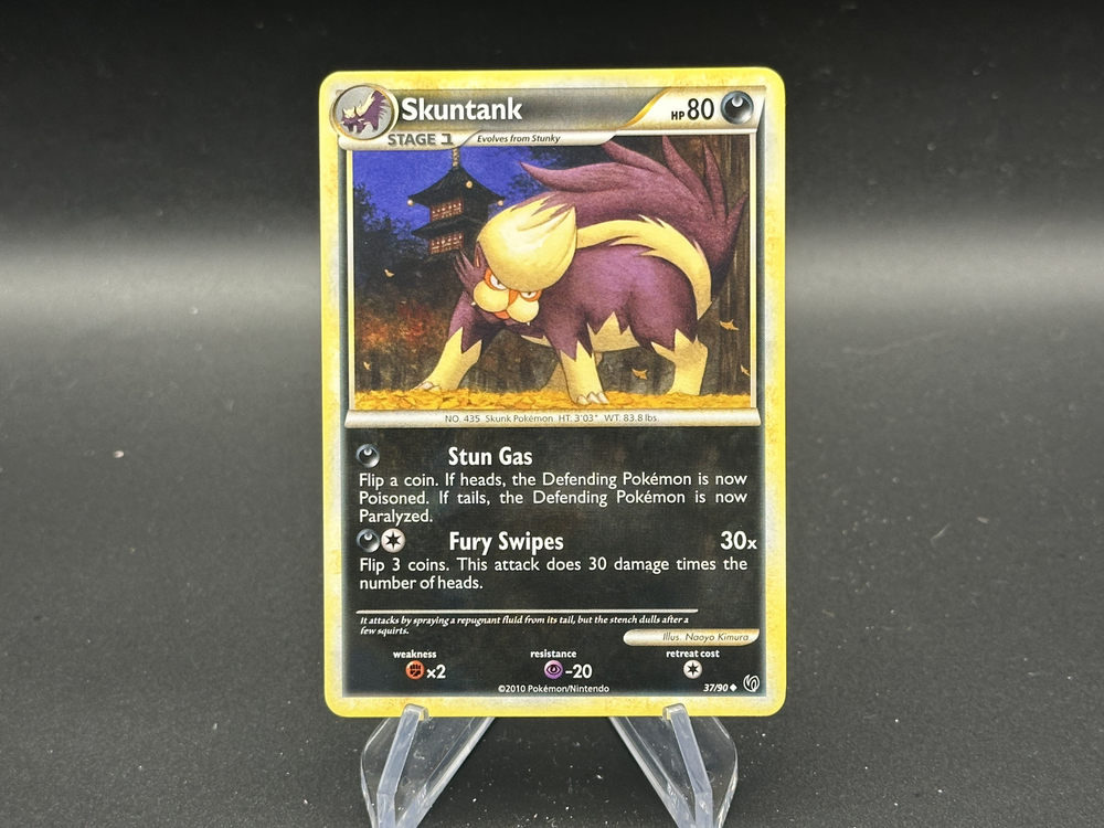 Skuntank - 37/90 HS—Undaunted - Pokémon TCG - 2010