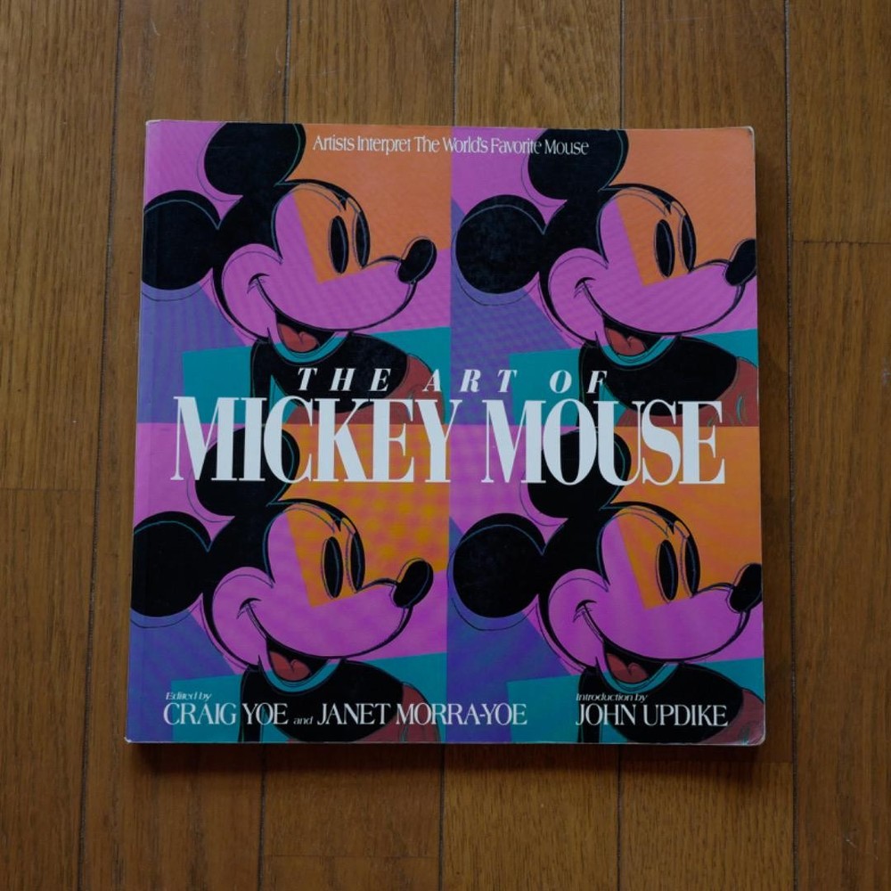 Disney The Art of Mickey Mouse 1995 Hardcover Edition by Craig Yoe