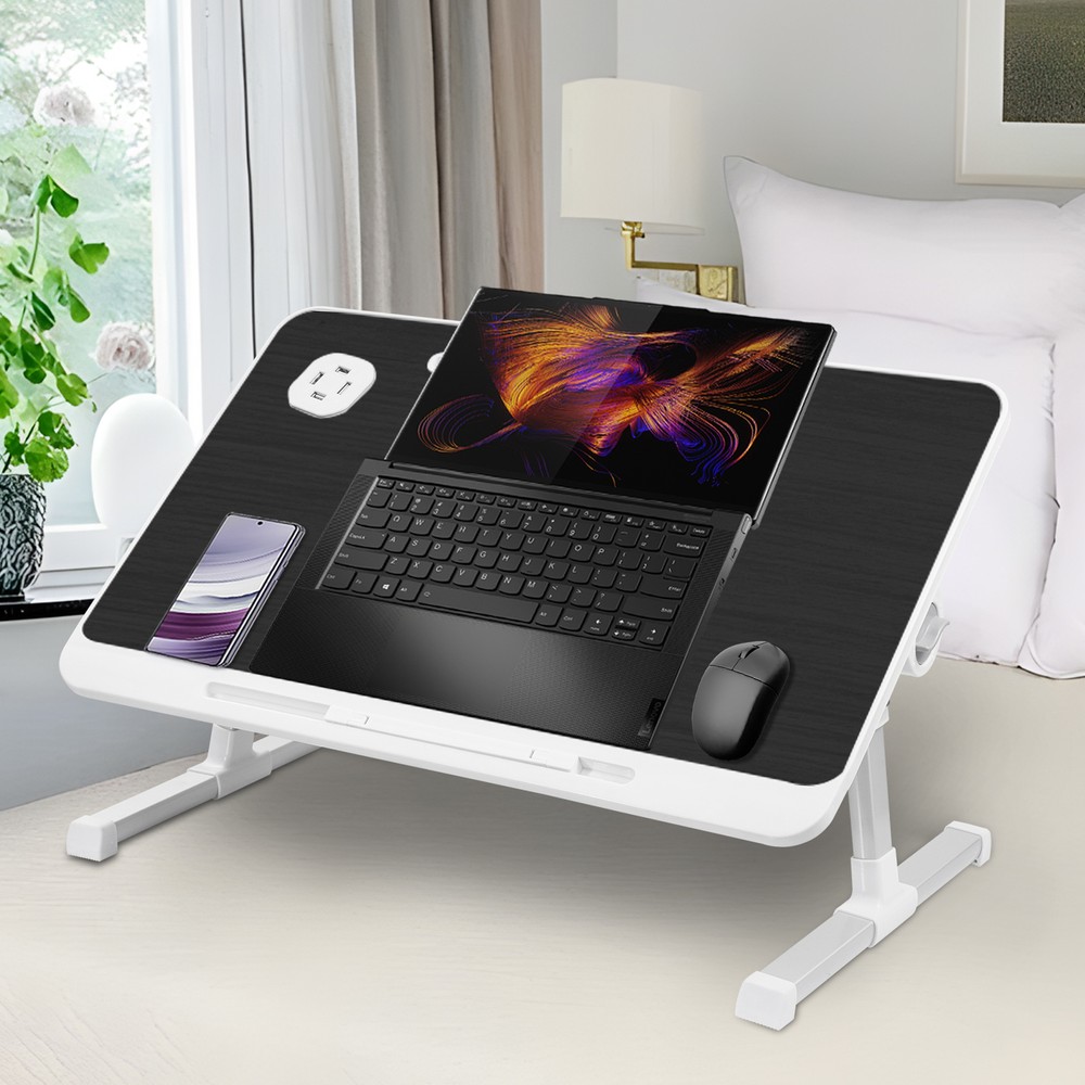 Adjustable Foldable Laptop Stand for Sofa Bed Desk Workspace