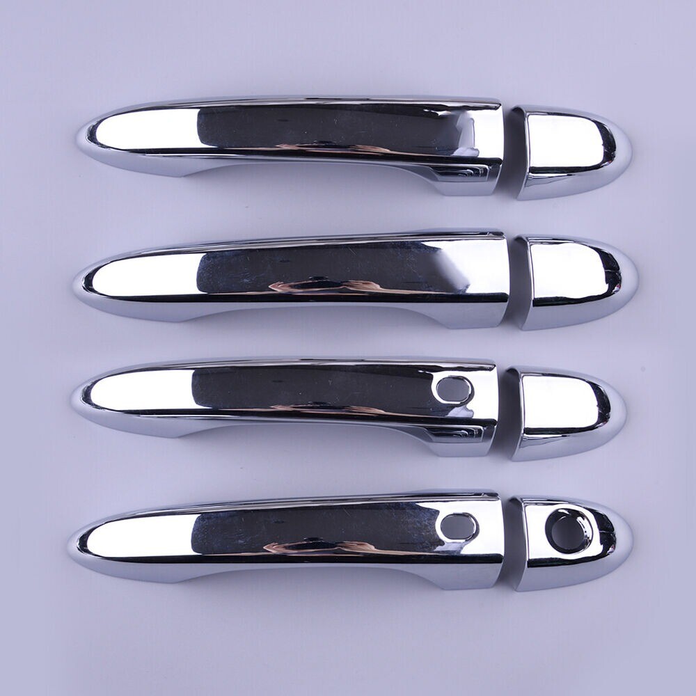 Chrome Exterior Door Handle Cover Trim Accessories for Fiat 500X SUV 2016-23