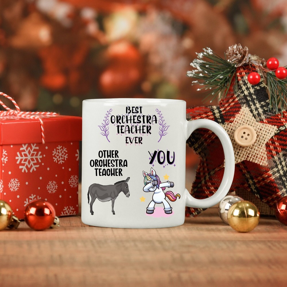 Orchestra Teacher Gift Orchestra Teacher Mug Birthday Gift Christmas Gift Orches