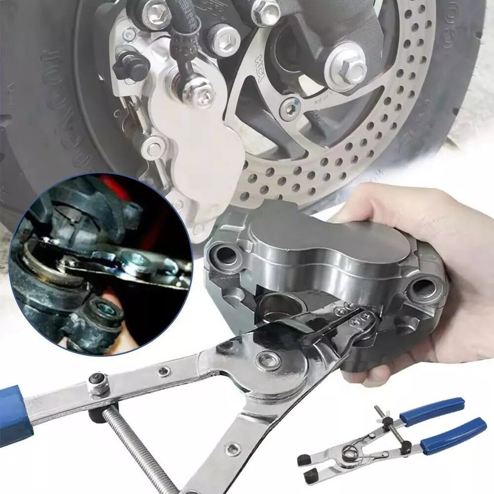 Motorcycle Motorbike Brake Caliper Piston Removal Pliers Pullers Tool Universal