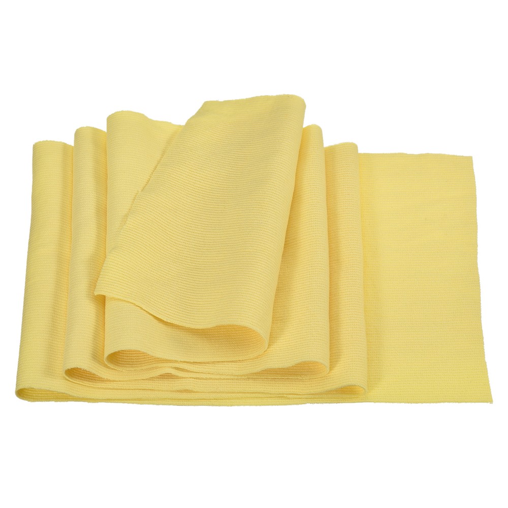 20cmx1m Elastic Cuff Ribbed Trim Cotton Fabric Knit Stretch Band Light Yellow