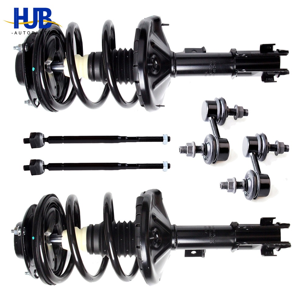 Front Quick Strut Stabilizer & Inner Tie Rod Kit for 2002-2005 Mitsubishi Eclipse  