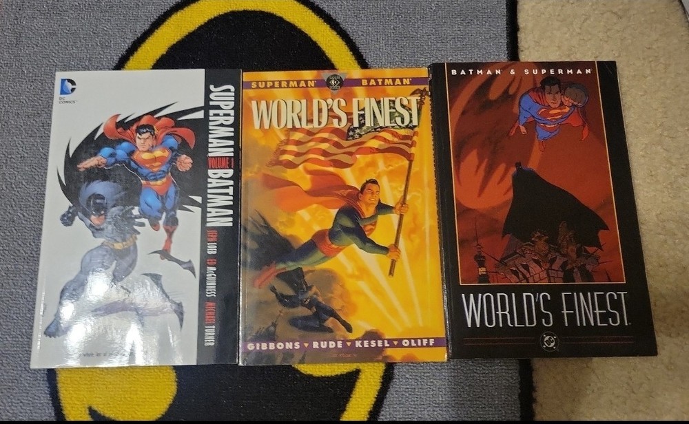 Batman And Superman Worlds Finest TPB Lot Of 3