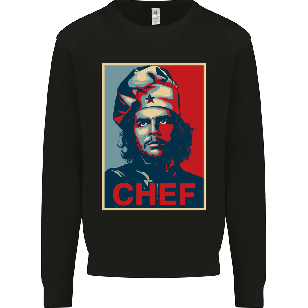 Che Chef Cooking Cook BBQ Funny Mens Sweatshirt Jumper