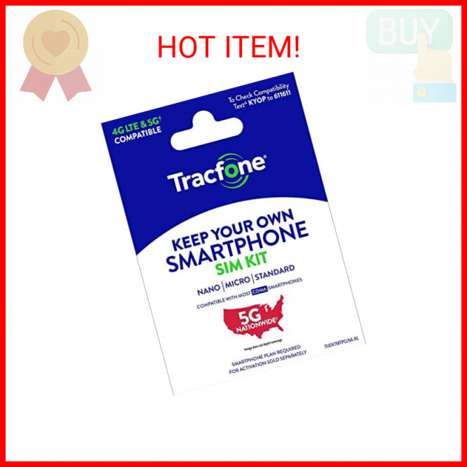 Tracfone Prepaid Sim Card Kit (Verizon Network)