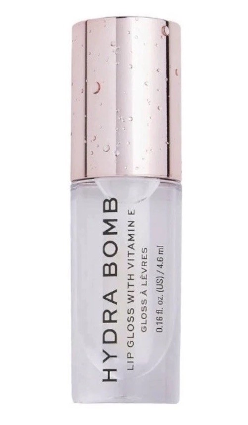 Revolution Hydra Bomb Lip Gloss with Vitamin E for Hydrated High Shine