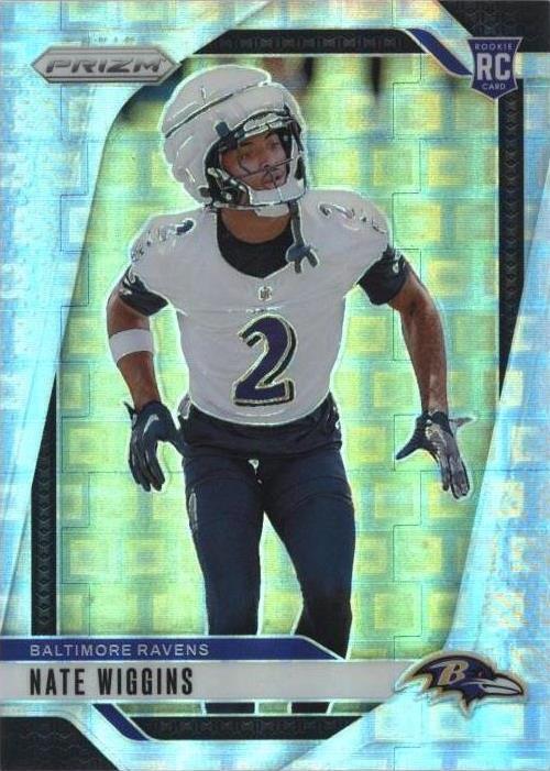 2024 Panini Prizm - Rookies Pandora Prizm #380 Nate Wiggins /400 (RC)