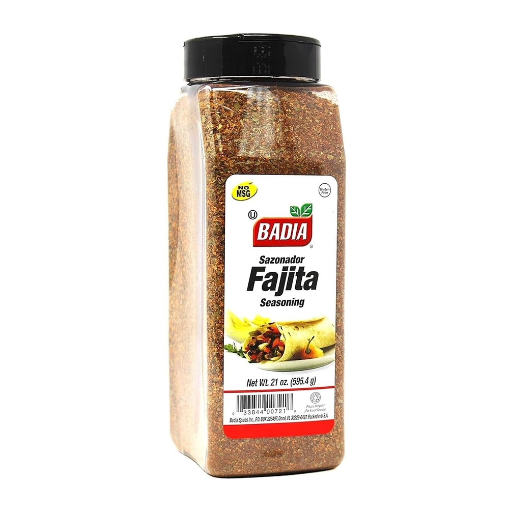 Badia Fajita Seasoning 21 Ounce Pack of 1 for Flavorful Mexican Dishes