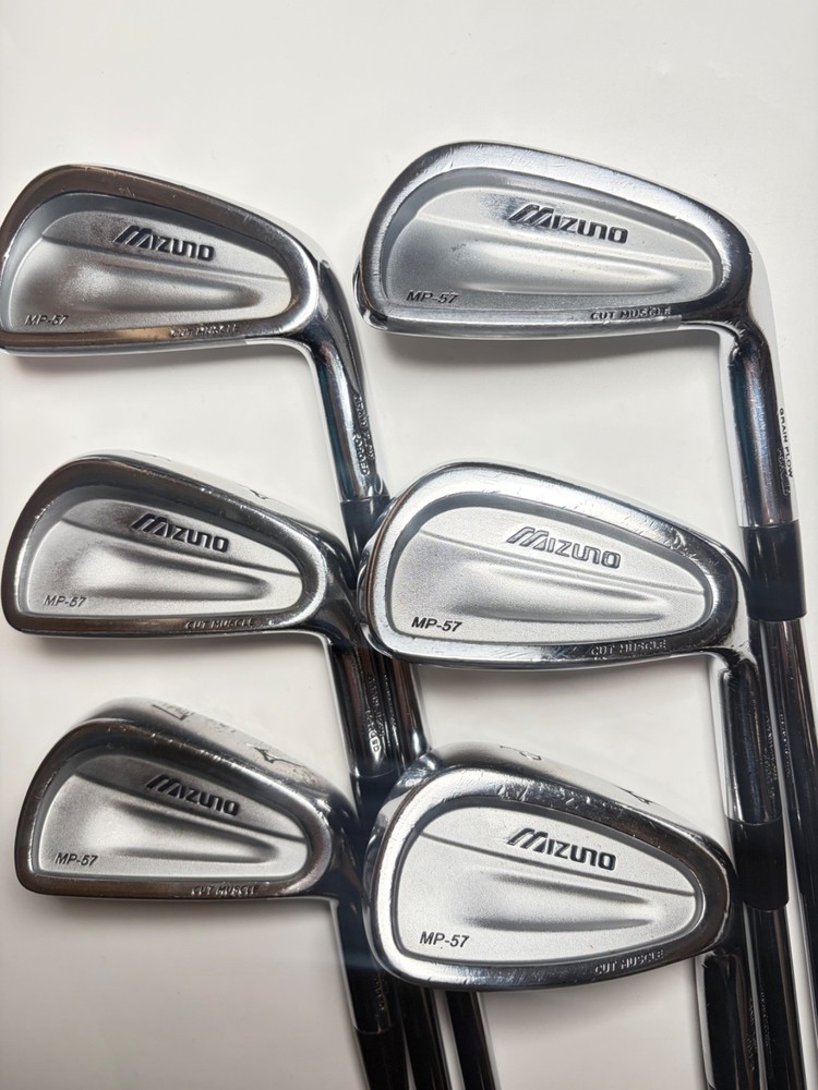 Mizuno MP-57 5-PW Iron Set 6pcs S-Flex RH NS PRO 950GH Steel Shaft