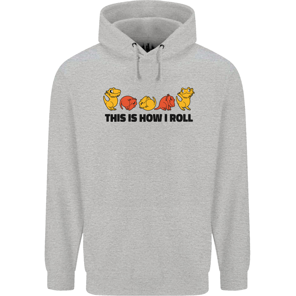 This Is How I Roll RPG Role Playing Game Mens 80% Cotton Hoodie