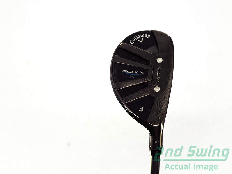 Callaway Rogue 3 Hybrid 18° Stiff Graphite Right-Handed 41in Golf Club