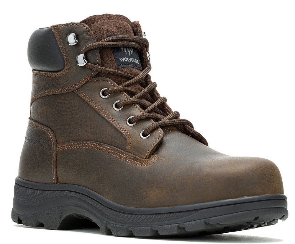 Carlsbad 6 Inch Steel Toe Work Boots for Safety and Durability