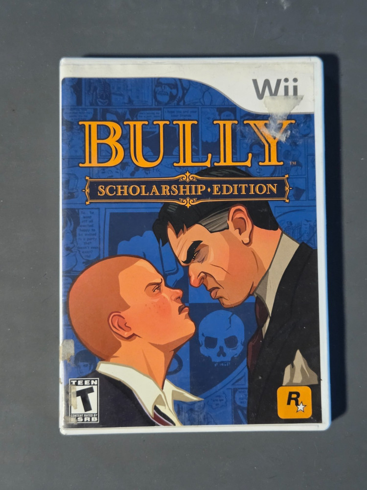 Nintendo Wii Bully: Scholarship Edition Authentic Game CiB - Tested and Working