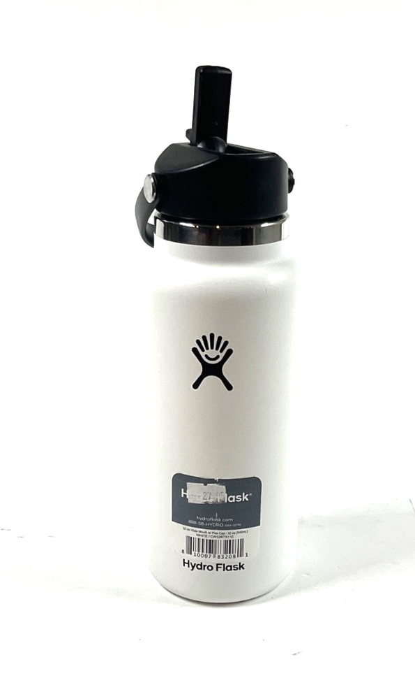 Hydro Flask 32 Oz Wide Mouth Water Bottle - White