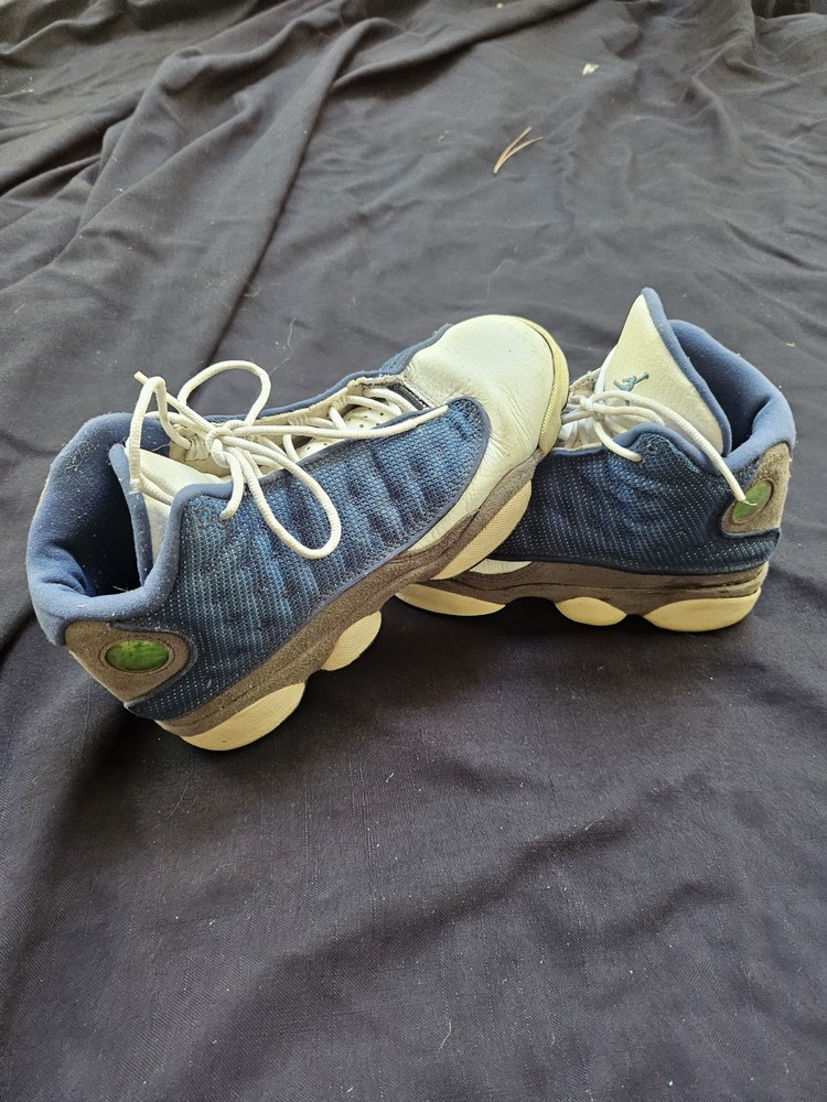 NIKE AIR JORDAN XIII 13 RETRO GS FLINT GREY 414574 401 SZ 7Y