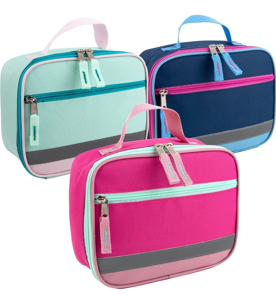 Reflective Insulated Lunch Bag for Girls Fridge Pak