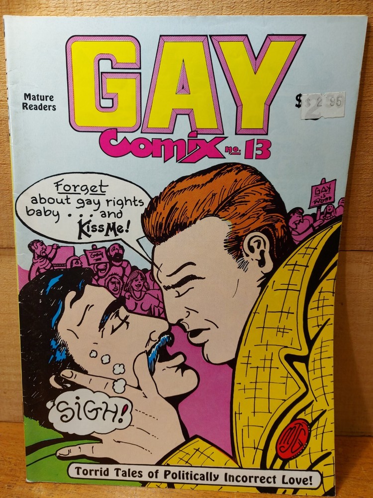 GAY COMIX No.13 1991 Underground LGBTQ Adult Comic C1