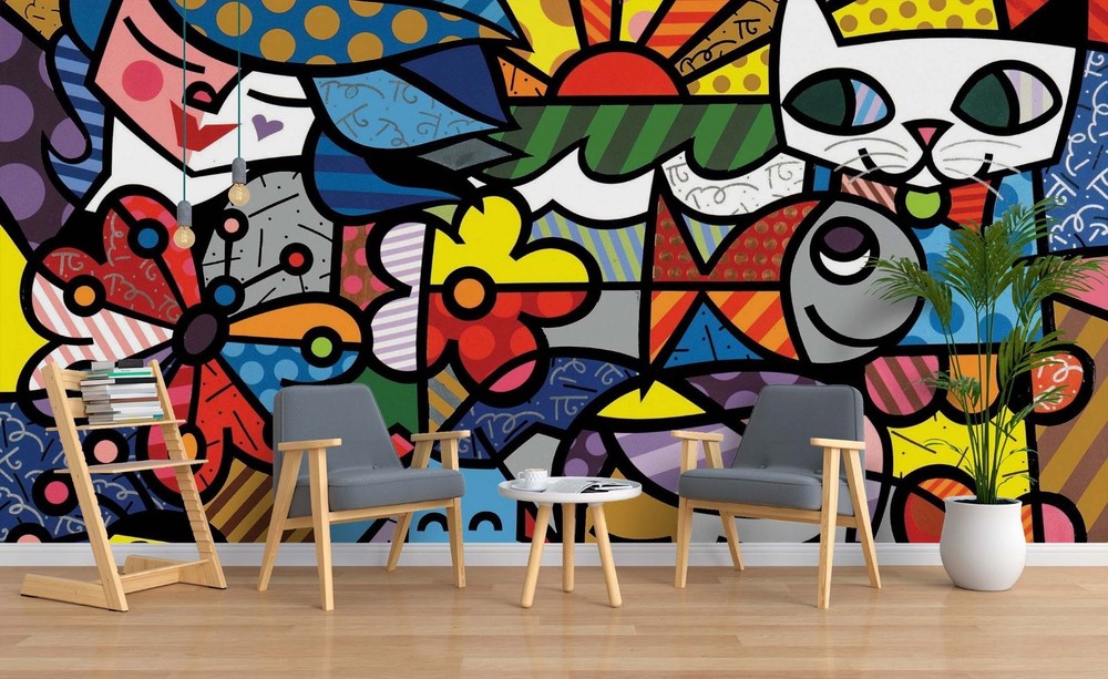 3D Graffiti Art Wall Murals Wallpaper Murals Wall Sticker 21