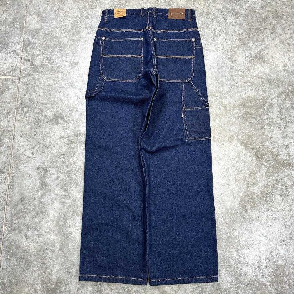 Koman Carpenter jeans mens 32x32 y2k baggy blue skate grunge southpole wide leg