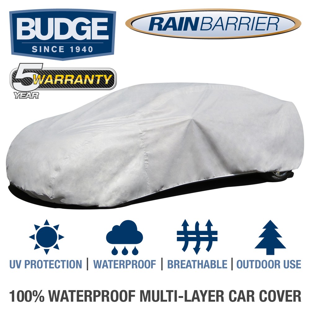 Budge Rain Barrier Car Cover Fits Lincoln Continental 1967|Waterproof|Breathable