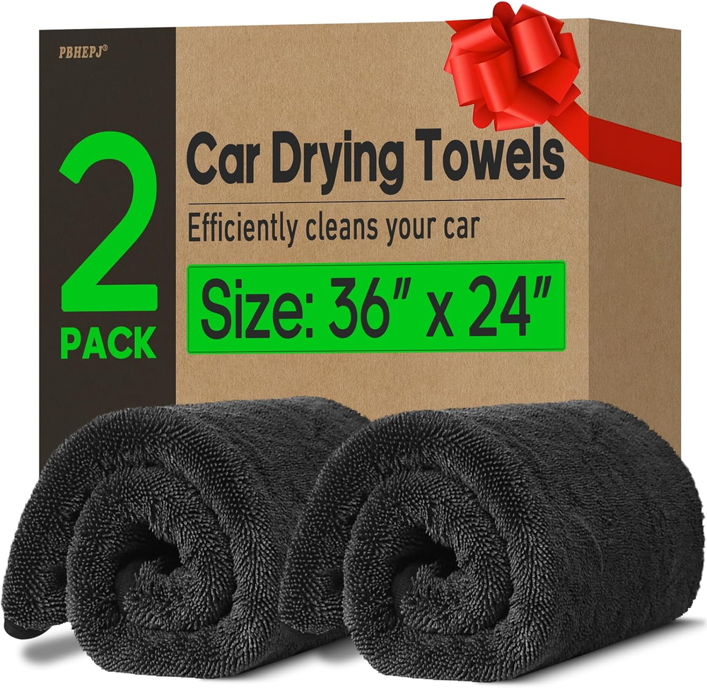 2 Pack Microfiber Towels 36