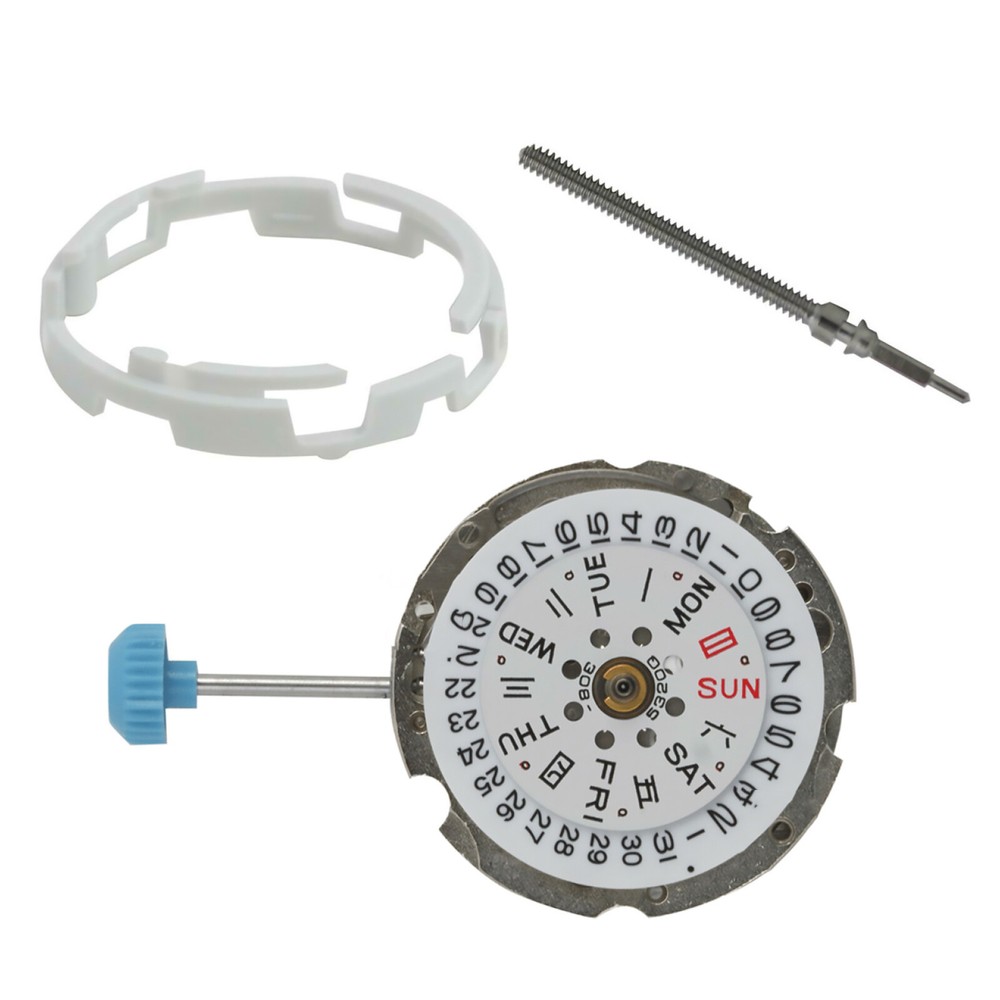 28,800bph 19.8mm 21-Jewel Automatic Movement Replacement for Miyota 6T51 D Watch