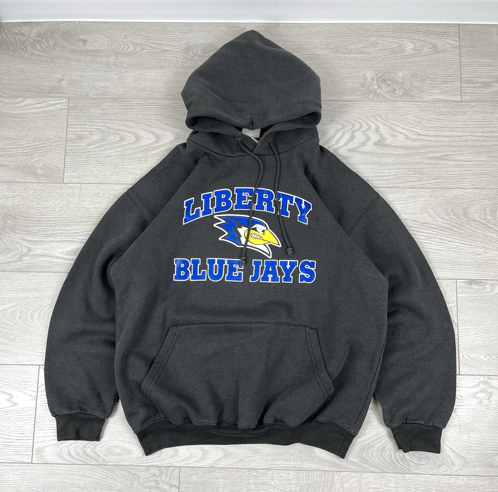 Liberty Blue Jays Vintage MLB 90s Baggy Hoodie M Size Mens