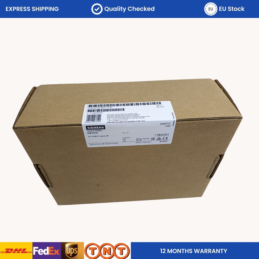 6AV6642-0BC01-1AX1 [New Others] Siemens Toch Panel TP177B [12-Months Warranty]