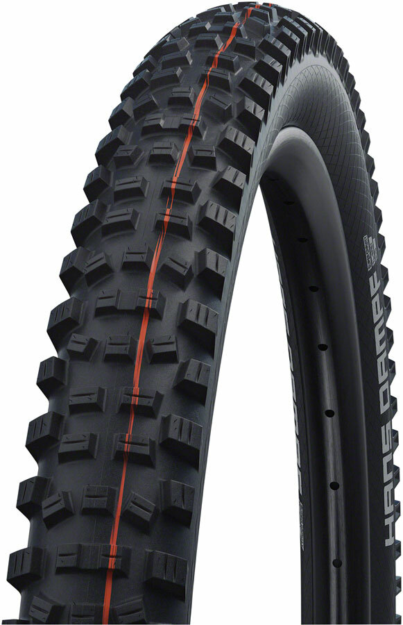 Schwalbe Hans Dampf Tubeless Ready Super Trail Addix Soft MTB Tire 29x2.35 for Aggressive Trail Riding